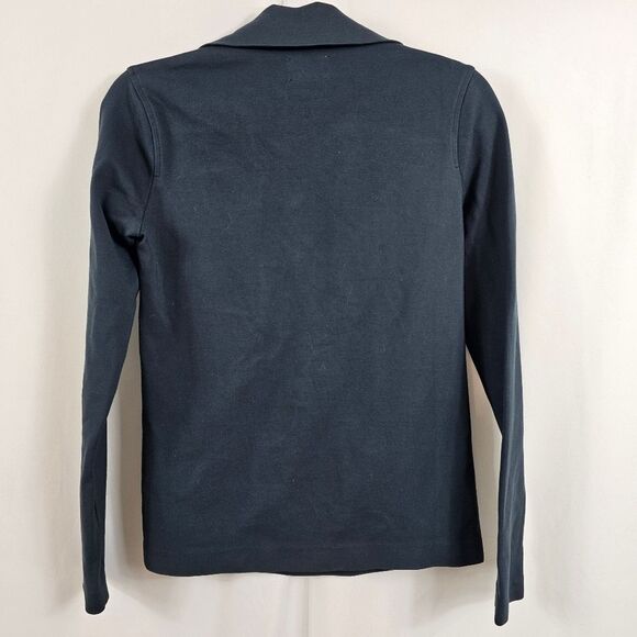 Wood Wood Half Zip Sweater in Navy Blue - Size 34 - Picture 7 of 12